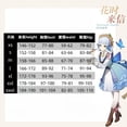 thumbnail image 2 of Disfraz de Cosplay del juego Kamisato Ayaka Fontaine Spring Bloom, vestido misivo Lolita, Genshin Impact, 2 of 3