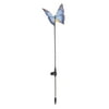 Mainstays 30.5" Fiber Optic Blue Butterfly LED Solar Powered Plastic Garden Stake