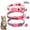 Pink, variant on CHBORLESS 3 Pcs Nylon Reflective Cat Collar with Bell Adjustable Kitten Puppy Collars,Sky Blue