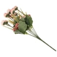 thumbnail image 4 of 1 Ramo Artificiales Decoración para hogar / Oficina Camellia Buds rojo Colco Flores artificiales de seda, 4 of 8