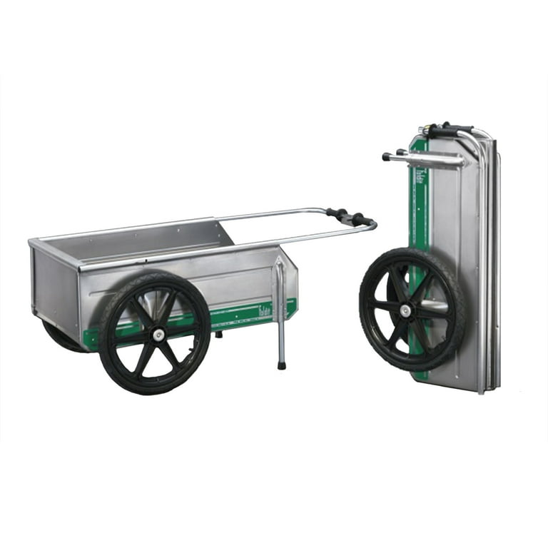 Tipke Heavy Duty Aluminum Folding Utility Cart - Pull Along