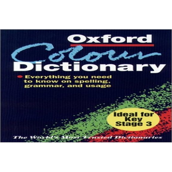 Pre-Owned The Oxford Color Dictionary (Paperback)