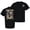 Black, variant on Patriot Pride Men’s Graphic T-Shirt – 250th Anniversary of Defending Liberty, Eagle in Ribbon Design, Black, X-Large