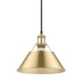 thumbnail image 3 of Orwell 1-Light Pendant in Brushed Champagne Bronze, 3 of 4