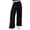 Z28 Black, variant on Mifsaly Girls Wide Leg Track Pants Kids Drawstring Elastic Wasit Baggy Joggers Relaxed Fit Summer Hip Hop Dance Clothes with Pockets
