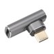 thumbnail image 3 of Adaptador magnético tipo C NikouMX macho a hembra 24 pines 40 Gbps 4K 8K 60HZ gris espacial, 3 of 8