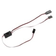 thumbnail image 3 of Interruptor de encendido y apagado interruptor RC duradero seguro para RC JR/FUTABA resistencia a altas temperaturas profesional, 3 of 8