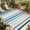 Brown Blue, variant on Navy Blue Stripe Outdoor Rug for Patio/Deck/Porch, Non-Slip Large Area Rug 3 x 5 Ft, Ombre Geometric Grey Vertical Striped Indoor Outdoor Rugs Washable Area Rugs, Reversible Camping Rug Carpet Runner
