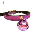thumbnail image 2 of Flmtop Mode Noël Fête Chiot Chaton Simili Cuir Cloche Collier Collier 11, 2 of 9