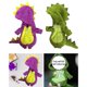 thumbnail image 1 of 2 piezas de ropa de muñeca para bebés, trajes, ropa de muñeca bonita, regalos de cumpleaños de Navidad hechos CUTICAT Mono de muñeca, 1 of 8