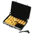 thumbnail image 3 of Juego de Mini adornos de paisajismo, pequeña barra dorada, modelo, Mini maleta de barras doradas, 1 Juego, 3 of 3