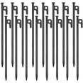 thumbnail image 1 of Estacas para Tienda RIY de Metal Resistente 30 cm Acero Paquete de 16, 1 of 8