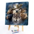 thumbnail image 2 of Cuadros Decorativos Animal World Paint By Numbers Kit DIY Acrílico Cuadro sin marco sobre lienzo Sywqhk Nuevos Originales, 2 of 9