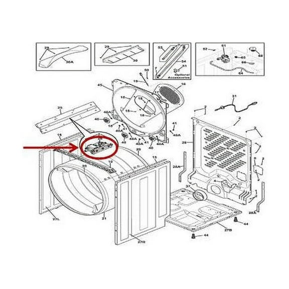FRIGIDAIRE 5304515410 MAIN BOARD - GENUINE OEM PART
