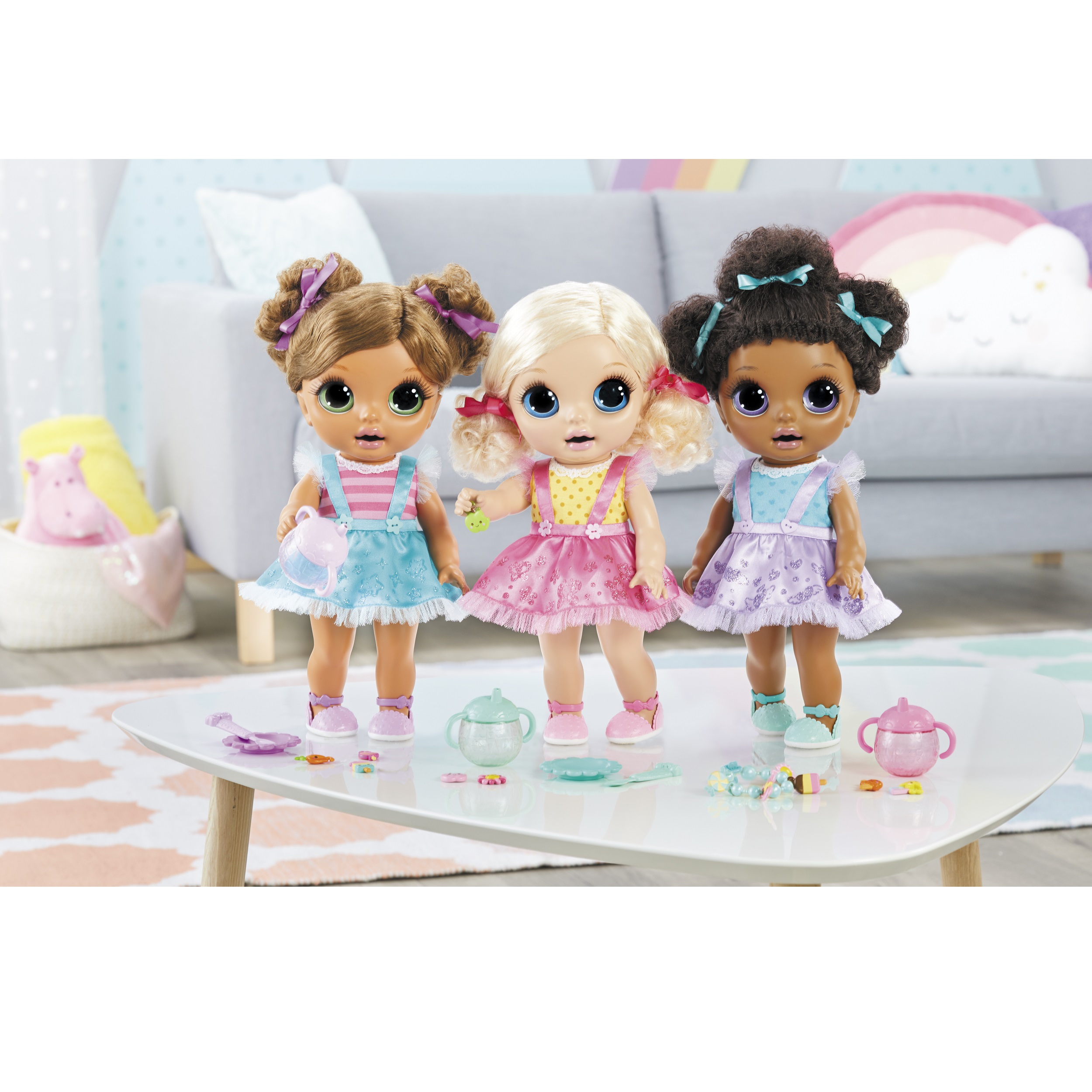 Baby Born Surprise Magic Potty Surprise Blue Eyes – Doll Pees Glitter & Poops Surprise Charms Doll Playset - image 3 of 8