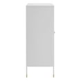 thumbnail image 3 of Modway Covelo 32" Cold-Rolled Steel Plates Accent Cabinet in Light Gray, 3 of 10