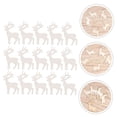 thumbnail image 3 of FRCOLOR Reindeer Wood Cutout Beige Wood Piece for DIY Painting Projects 15pcs, 3 of 8