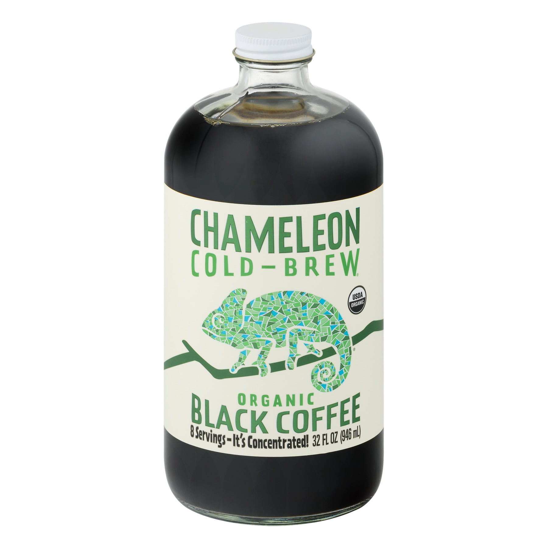 Chameleon ColdBrew Organic Black Coffee, 32 Fl. Oz.