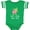 Football Green and White, variant on Inktastic Gigi Valentines Day Grandchild Ladybug Girls Baby Bodysuit