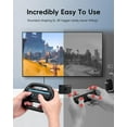 thumbnail image 6 of Uberwith Steering Wheel Compatible with NS Switch 2 Steering Wheel Pro Controller – 2 pcs Racing Wheels for Switch 2 JoyCons Controllers (Steering Wheel-Black), 6 of 7