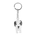 thumbnail image 2 of Llavero con forma de perro, llavero para recoger pelo de mascota, portátil, ligero, recuerdo para mascotas dálmata, 2 of 9
