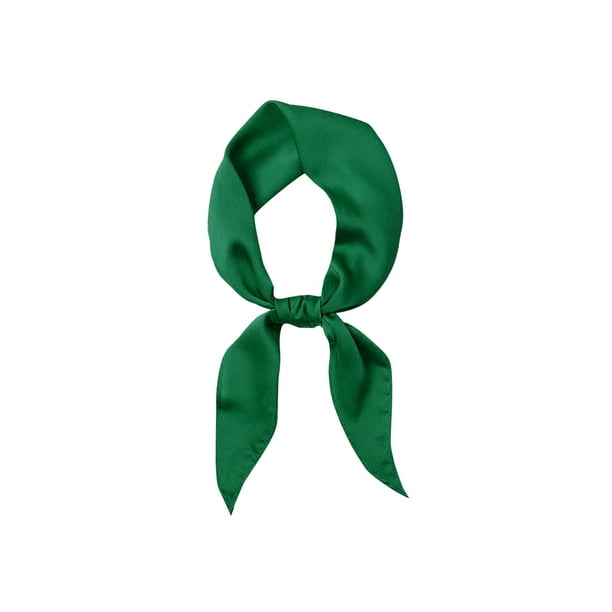 Unique Bargains Solid Color Rhombus Neck Scarf Scarves Skinny Long