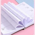 thumbnail image 3 of facefd Notebook Week Calendar Pocket Notebooks Lightweight Portable Diary Cahier School Business Academic Student Teacher Blue, 3 of 9