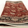 thumbnail image 6 of Alfa Rich 5x7 Area Rugs, Ultra-Thin, Oriental, Blue and Red Rug, Non-Slip, Machine Washable, Easy Clean, Pet Friendly Rugs, 6 of 6