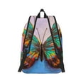 thumbnail image 5 of Sigee Oil Painting Beautiful Butterfly for Canvas Large Capacity Laptop Backpack for Men and Women, Travel Backpack, 5 of 8