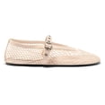 thumbnail image 3 of Women's thick-soled wedge-heeled sandals with hemp bottom, chain link, raffia weaving strap, one-step slip-on, summer casual shoes, thick-soled slippers, 3 of 5
