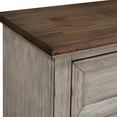 thumbnail image 6 of New Classic Furniture Mariana 2-Drawer Solid Wood Nightstand in Vintage Cream, 6 of 9