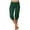 Green, variant on Women's High Waist Sport Pants - Tight Fit Pull-On Casual Capris with Pockets Wine Xxl, Women's Casual Tight Fitting High Waisted Pocket Sport Pants And Casual Pants
