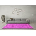 thumbnail image 3 of Ahgly Company Indoor Rectangle Oriental Pink Industrial Area Rugs, 2' x 5', 3 of 4