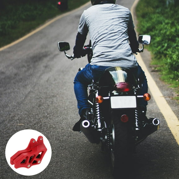 GOOHOCHY Red Plastic Motorcycle Sprocket Guard 1Pack for Road Performance