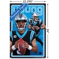 thumbnail image 3 of NFL Carolina Panthers - Bryce Young 24 Wall Poster with Pushpins, 22.375" x 34", 3 of 4