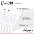 thumbnail image 3 of Outshine Premium Recipe Paper for 8.5" x 11" Recipe Binders, Sunflower Design (50 Sheets) | Refill Pages for Recipe Binder | No-Smear Matte Paper | Great Gift for Mom, Sister, Daughter, Friend, 3 of 7