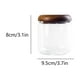 thumbnail image 3 of Frasco de vidrio sellado de grado alimenticio | Contenedor hermético para granos de café | Recipiente de cocina transparente apilable | Resistente al calor y duradero para granos, especias, hierbas, 3 of 6