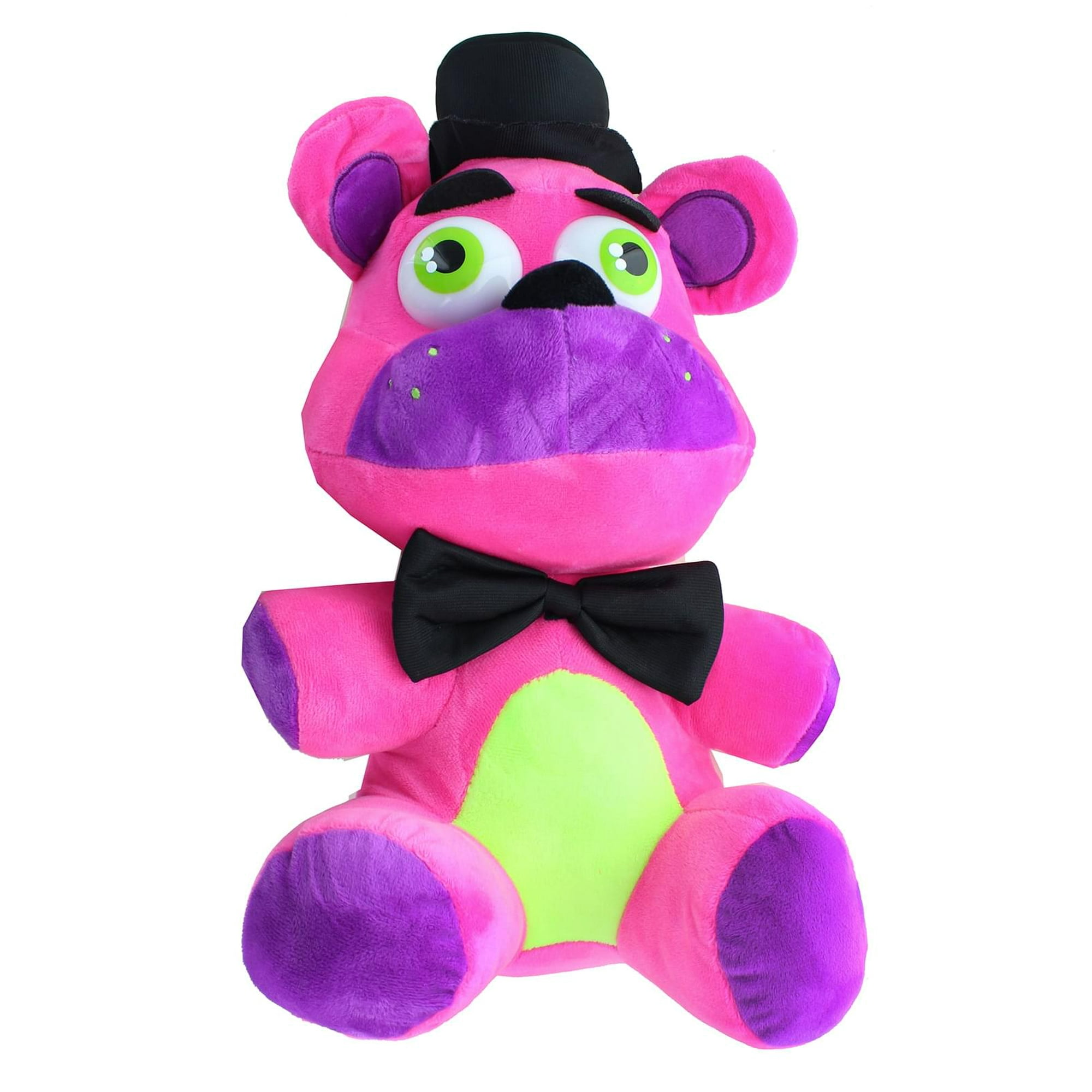 Five Nights at Freddys 14 Inch Plush Neon Pink Freddy Walmart