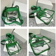 thumbnail image 7 of Kukuzhu Clear Tote Bag Purse for Women Fashion Crossbody Shoulder Bag Stadium Approved Small Clear Plastic Handbags for Travel, 7 of 7