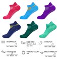 thumbnail image 3 of FUNDENCY Non Slip Yoga Socks for Women 6 Pairs, Anti-Skid Socks for Pilates Bikram Fitness Socks with Grips, 3 of 3