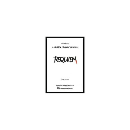 Hal Leonard Requiem Vocal Score