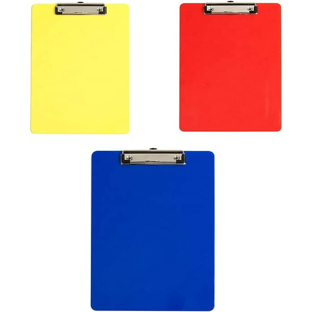 3 Pcs Office Point Clipboard, Clipboard Hardboard,Portable Clipboard