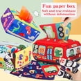 thumbnail image 5 of Baby Tissue Box Montessori Toy, Non-tearable Crinkle Tissue Sensory Toy, Fine Motor Finger Exercise Early Educational Toy for Toddlers, 5 of 8