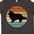 thumbnail image 4 of Inktastic Sheltie Dog Gift Retro Boys or Girls Toddler T-Shirt, 4 of 5