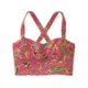 thumbnail image 1 of Aeropostale Womens Cropped Paisley Corset Tank Top, Rosa, XS Aeropostale Camiseta sin mangas, 1 of 2