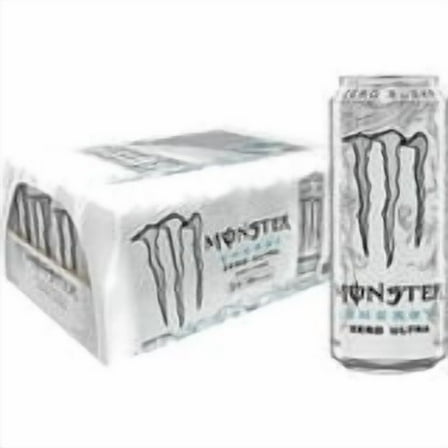 Monster Energy Zero Ultra, Sugar-Free Energy Drink, 16 fl oz Cans, 24 Pack