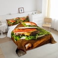 thumbnail image 4 of Erosebridal Taco Comforter Set Twin Adults Teens,Funny Gifts Tortilla Burrito Bedding Set Bedroom Decor,Realistic Food Themed Bedding Comforter Sets Novelty Burritos Quilt Bed Set 2Pcs, 4 of 5