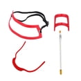thumbnail image 1 of TFixol Men's Beard Styling Kit with Red Shaping Tool, White Liner Pencil, Goatee & Neckline Guide for Precision Grooming, 1 of 6