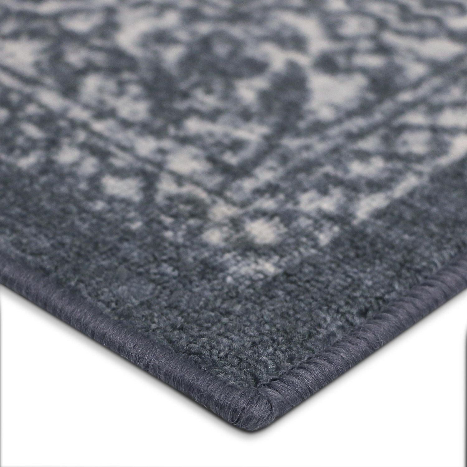 2'x5' Bethley Denim Printed Floor Mat, 2x5 Door Mat