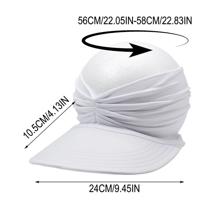 PBFRDSJ Sun Visor Hats for Women UPF 50+ UV Protection Empty 